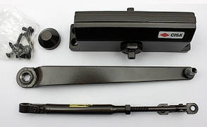 Дотягувач дверний Cisa 60450 до 80кг коричневий (Італія)