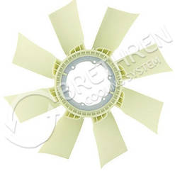 Крильчатка вентилятора DAF XF 105, XF 95 / MAN HOCL, LION CITY, SL II, SÜ Brethren L330304 (1399819)