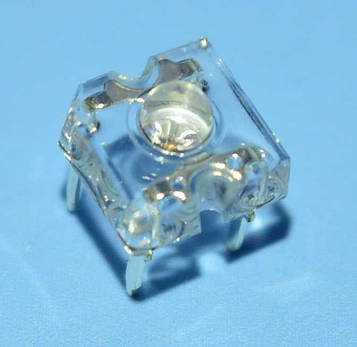 Світлодіод SUPER FLUX 7,6*7,6мм помаранчевий 2,5-5,0cd OSO5PAZ161D OptoSupply