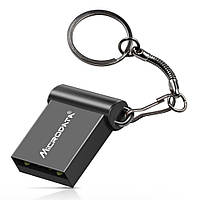 Мини флешка 64 GB Microdata Metal Black