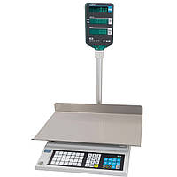 Весы со стойкой CAS AP-EX LT, расширенная платформа, электронные настольные весы, торговые весы