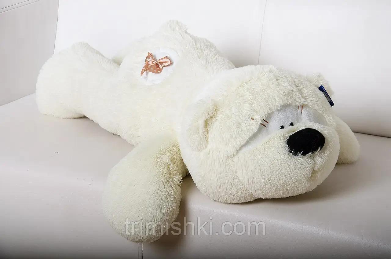 Плюшевий ведмідь ведмедик м'яка іграшка Фіззі Мун лежачий Різні кольори! 95см