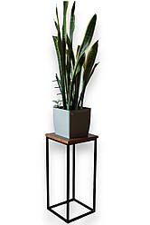 Підставка під квіти металева підлогова лофт Monolit