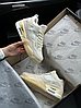 Кросівки жіночі Nike Air Jordan 4 Retro Off-White Sail Beige Взуття Найк Джордан Ретро IV бежеві шкіряні весна осінь, фото 2