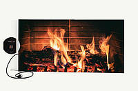 КАМ-ИН eco heat 950 Вт рисунок Инфракрасный керамический обогревательс терморегулятором + конвекция