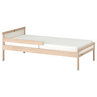 Каркас кровати с реечным дном IKEA СНИГЛАР, бук, 70x160 см, 191.854.33