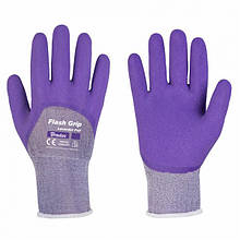 Рукавички захисні FLASH GRIP LAVENDER FULL, розмір 
6, RWFGLRF6