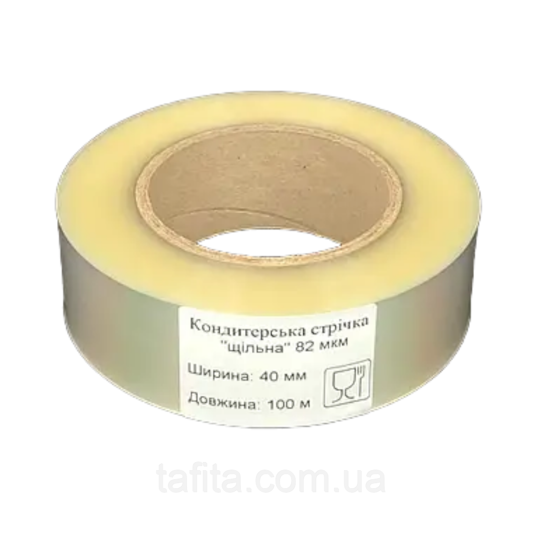 Ацетатна плівка для торта h=40 мм (100 м.) «82 мікрон» для обтяжки