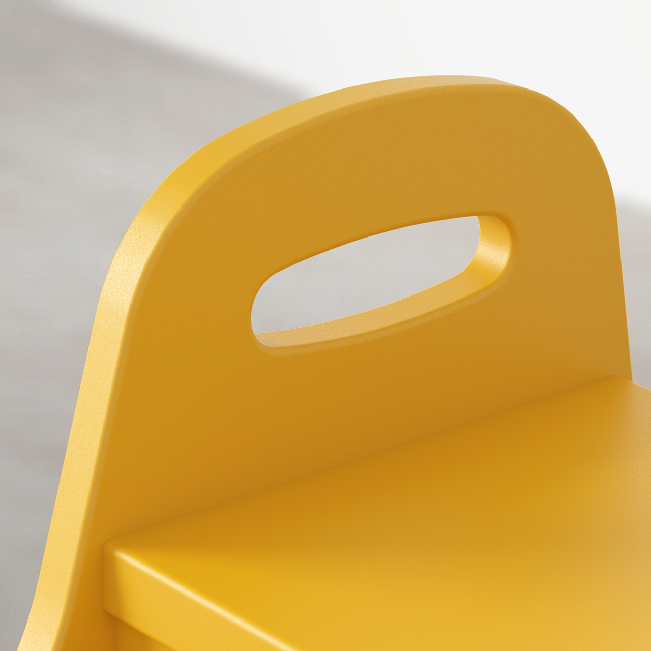 Детский табурет-лестница IKEA ТРУГЕН, желтый, 40x38x33 см, 803.715.20 - фото 7 - id-p1905642852