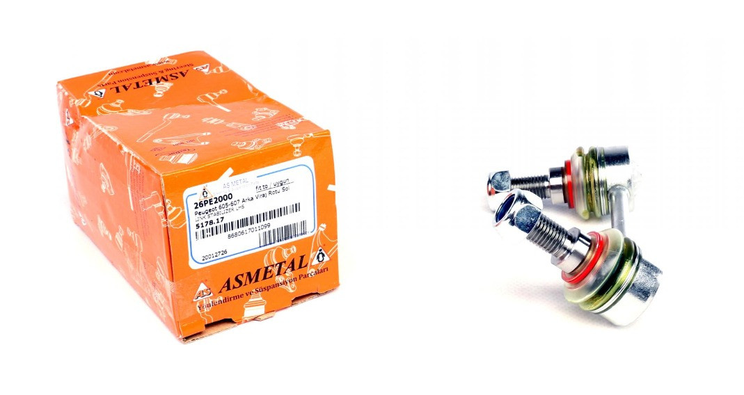 Тяга стабілізатора заднього  L Peugeot 605 607 2.0-3.0 89-11 L=85.7mm  26PE2000