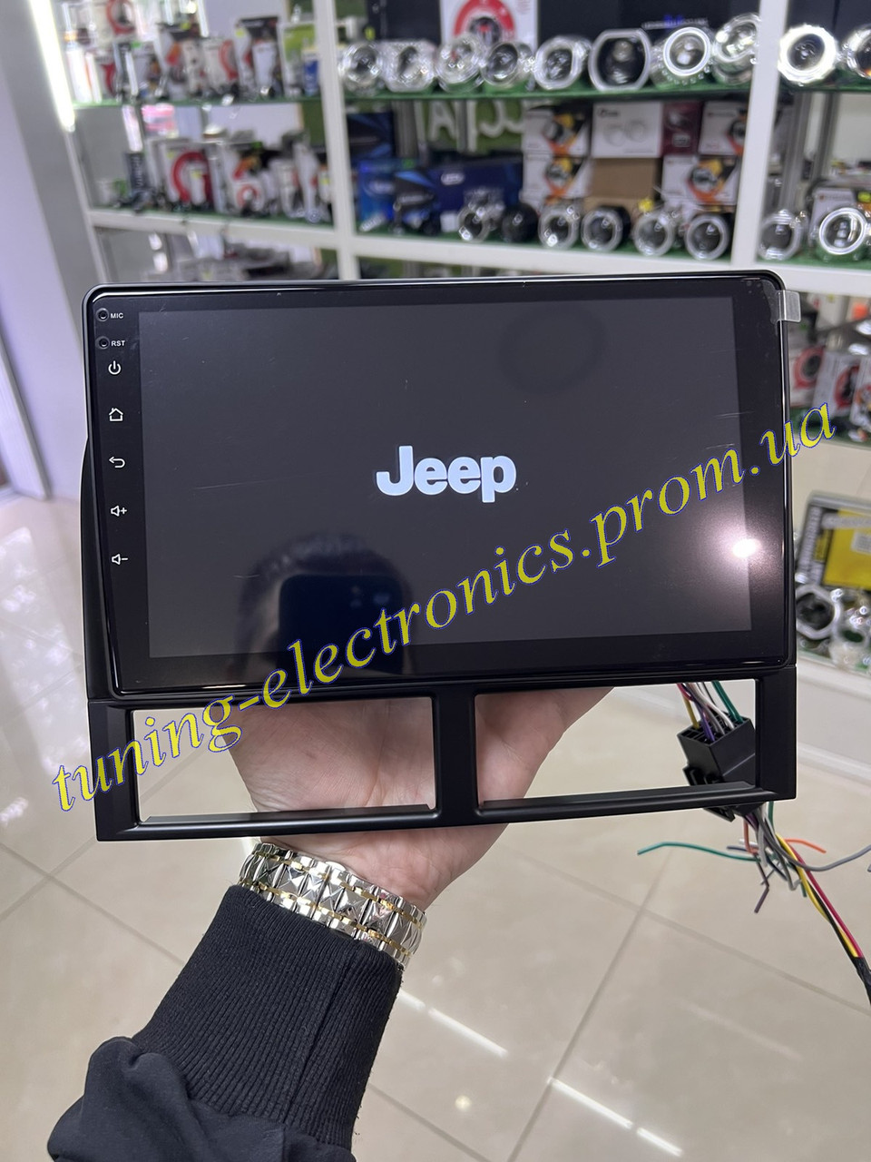 Магнитола 9 дюймов для Jeep Grand Cherokee 2 WJ 1998-2004 2/32gb Android 10 WiFi GPS DSP процессор - фото 2 - id-p1905657596