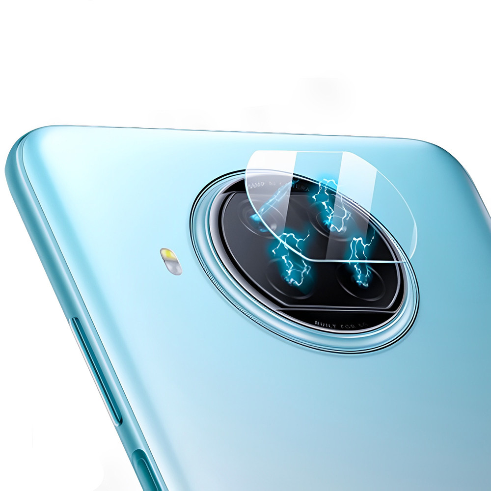 Захисне скло Tempered Glass 2.5D на задню камеру для Redmi Note 9 Pro 5G, фото 1