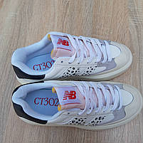 Кросівки жіночі весна літо бежеві New Balance CT302. Жіноче взуття бежеве модне Нью Баланс СТ302, фото 6