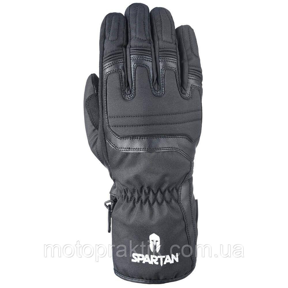 Oxford Spartan Gloves Black, S Мотоперчатки утеплені