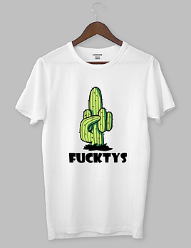 Футболка з оригінальним дизайном.«FUCKTYS»