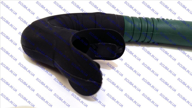 Трубка для підводного полювання BS Diver Tuna, колір зелений