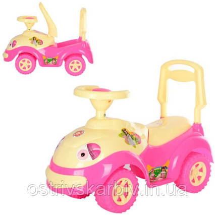 Каталка машина "Лунохідик" рожевий, ТМ Оріон 174, для дітей від 1 року
