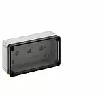 Корпус порожній із прозорою кришкою та гладкими стінками 180x94x57 мм ІР66 серії ТК PS 1809-6-to sp11101001