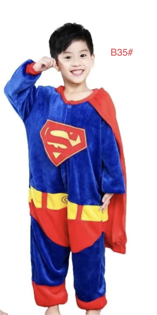 Піжама кігурумі дитяча фліс розмір 110-140 (від 6 шт.)