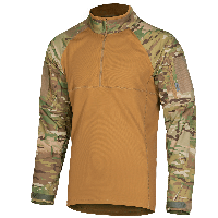 Рубашка тактическая полевая износостойкая летне-весенняя рубашка KOMBAT (XXXL) Multicam/Койот DM-11