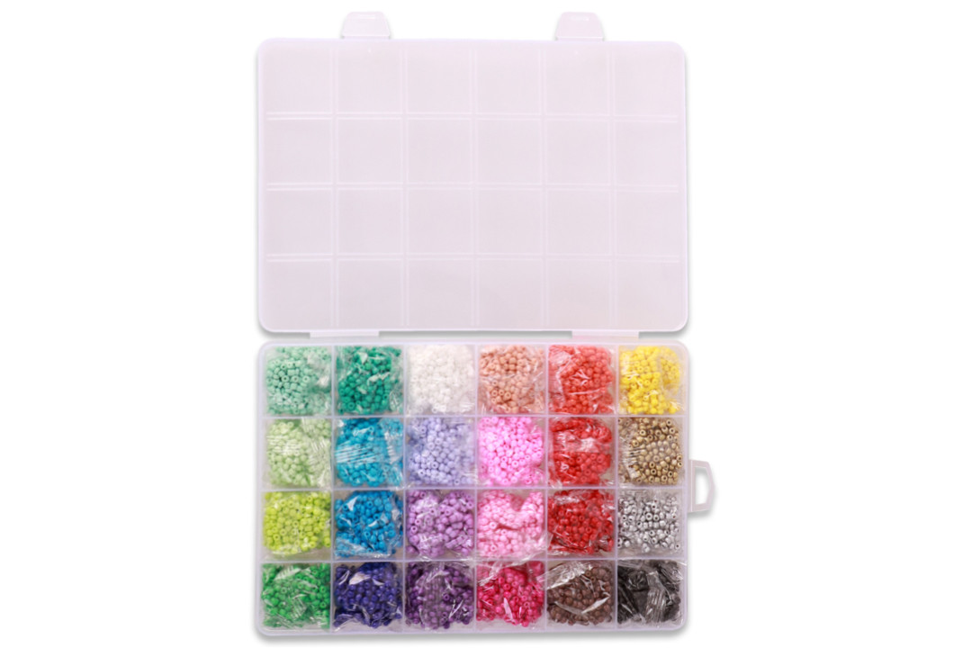 Набір для плетіння бісером, 24 ячейки, фото 1
