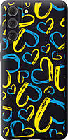 Чехол на Samsung Galaxy S21 FE Сердца UA "5292u-2302-63407"