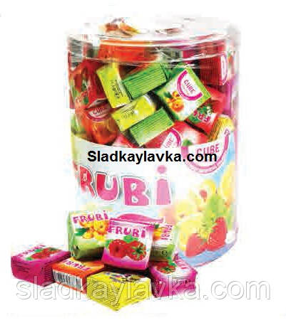 Жувальна цукерка Frubi Кубик 100 шт (Sumi)