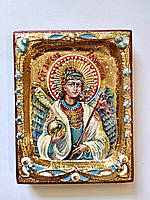 Ікона Ангела Охоронця (писана на дереві), розмір 7,5х 5,5