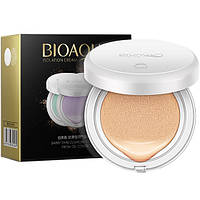 Консиллер кушон натурального цвета Bioaqua Shiny Thin Cushion Concealer Isolation Cream, 15г