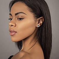 Срібні сережки пусети Осло