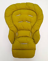 Чохол DavLu до стільчика для годування Сhicco Polly  Progres 5, Relax Оливковий (Ch-n-2-14)