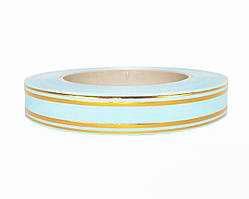 Стрічка флориста блакитна (2 см х 50ярдів)