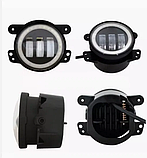 Протитуманні LED з ДХО штатні ПТФ Рено Renault Dacia Logan Ford, фото 2