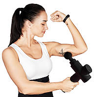 Ручной перкуссионный массажер для мышц - массажный пистолет для тела - Massage Gun