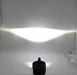 1 шт... Протитуманні фари LED Лід 45w Lada Приора Газель білий + жовтий ДХО, фото 2