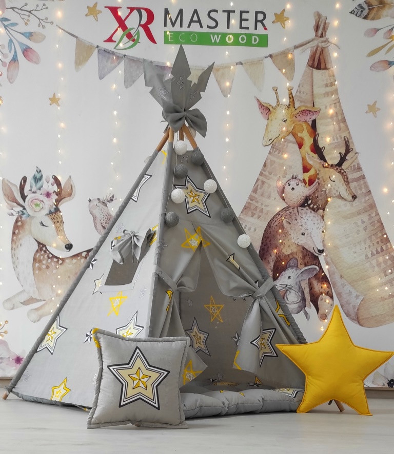 Вігвам намет Super star БОН БОН. Повний комплект!, фото 1