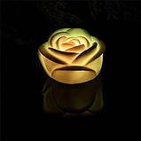 Світлодіодний світильник Квітка Роза ROSE Light акумуляторний безпровідний, фото 4