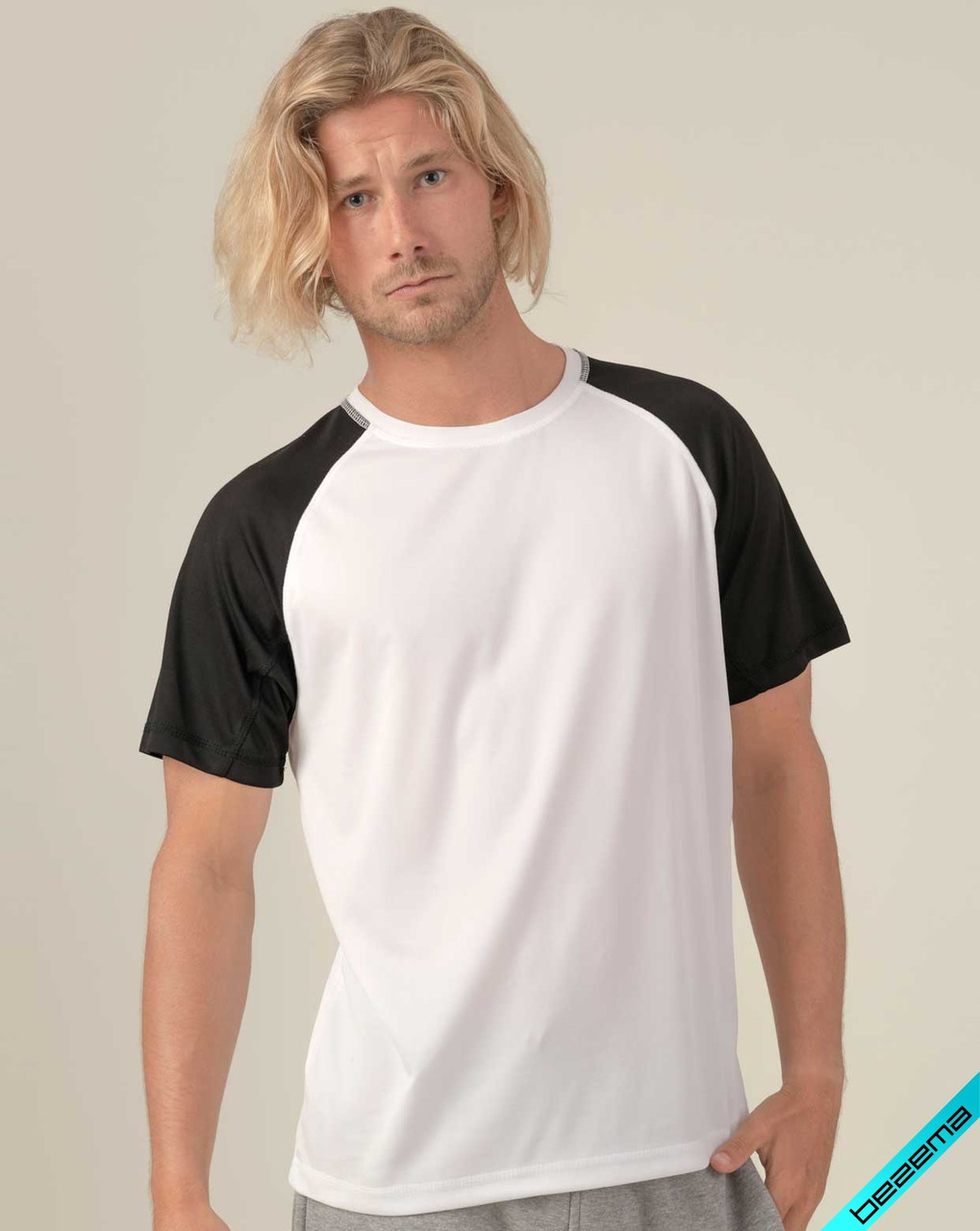 Чоловіча футболка Man Sport Contrast JHK SPORTCTRM