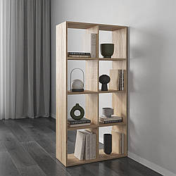 Стелаж для книг і декору полиця для книг, стелаж на 8 комірок M-10