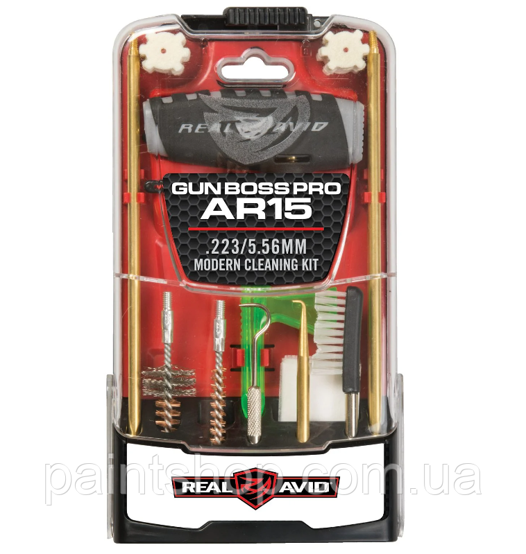 Набір для чищення зброї Real Avid Gun Boss Pro AR15 Cleaning Kit 5.56 мм (0.223)