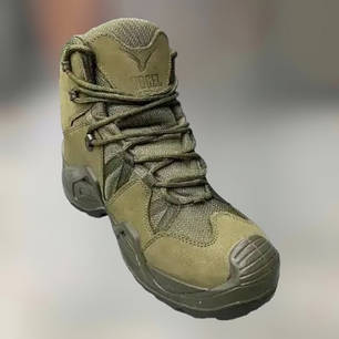 Берці низькі Waterproof, Олива, Vogel 1492, 41 р, напівберці армійські тактичні, легкі військові напівберці (C-1492NHK), фото 1