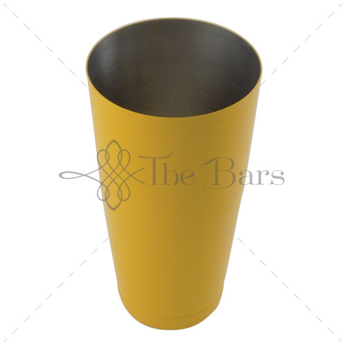 Шейкер 840 мл, сталь 18/10, колір жовтий The Bars TIN04Y