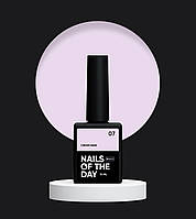 База камуфляжна NAILS OF THE DAY Cream base 07 10 мл молочно рожева для чутливих нігтів