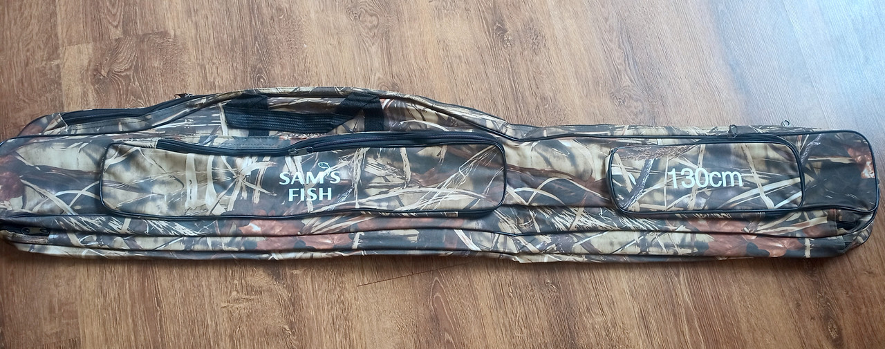 Чохол для спінінгів Sams Fish 130 см 3 відділи рибальський, фото 1