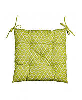 Подушка на стілець Фісташка зелена ТМ Прованс