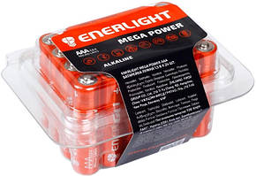 Батарейка ENERLIGHT MEGA Power Alkaline AAA/LR03 (24шт)