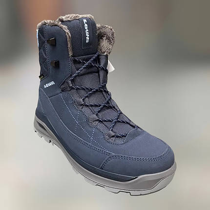 Черевики зимові жіночі Lowa Ottawa GTX 37 р., sleel blue (сині), зимові жіночі туристичні черевики, фото 2