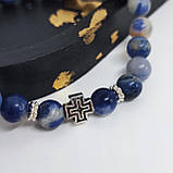 Браслет із солдаліту ручної роботи, фото 3