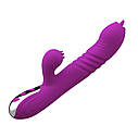 Вібратор Fairy USB 3 functions of thrusting / 20 vibrations -Purple, фото 3