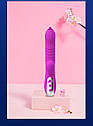 Вібратор Fairy USB 3 functions of thrusting / 20 vibrations -Purple, фото 4